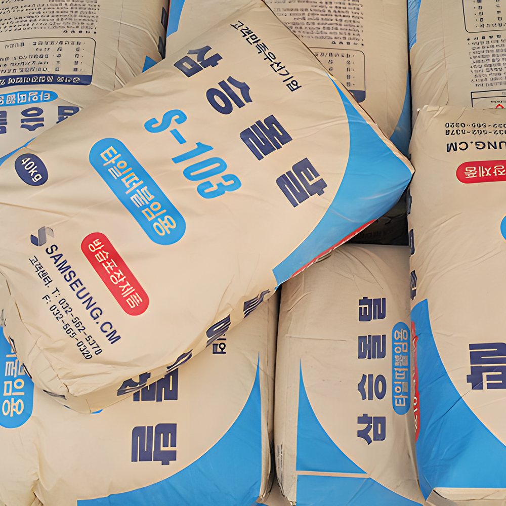 타일떠붙임몰탈 삼승 40KG