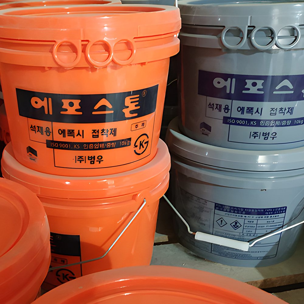 에폭시 접착제 · 석재